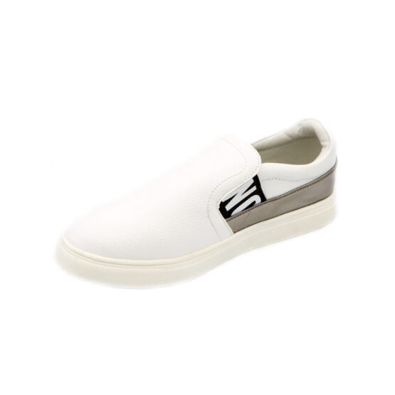 Pantofi albi sport pentru baieti