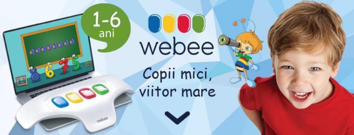 Consola WEBEE de Jocuri Educative si Interactive Copii