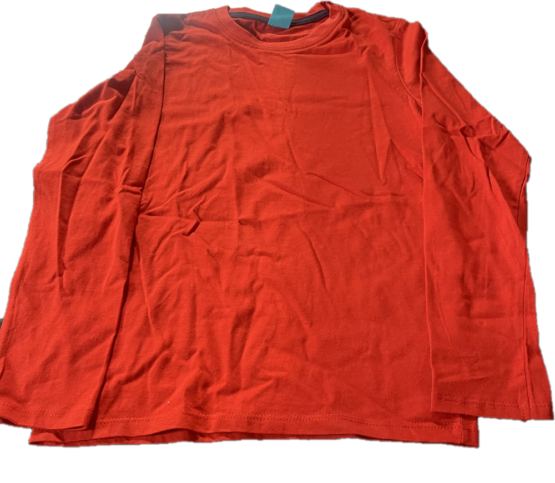 Bluza culoarea rosu, marime 134 cm, 8-9 ani