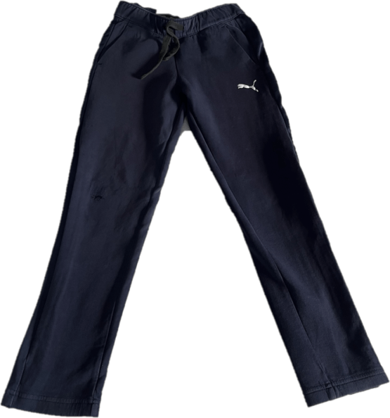 Pantaloni sport, culoarea albastru inchis, varsta 9-10 ani